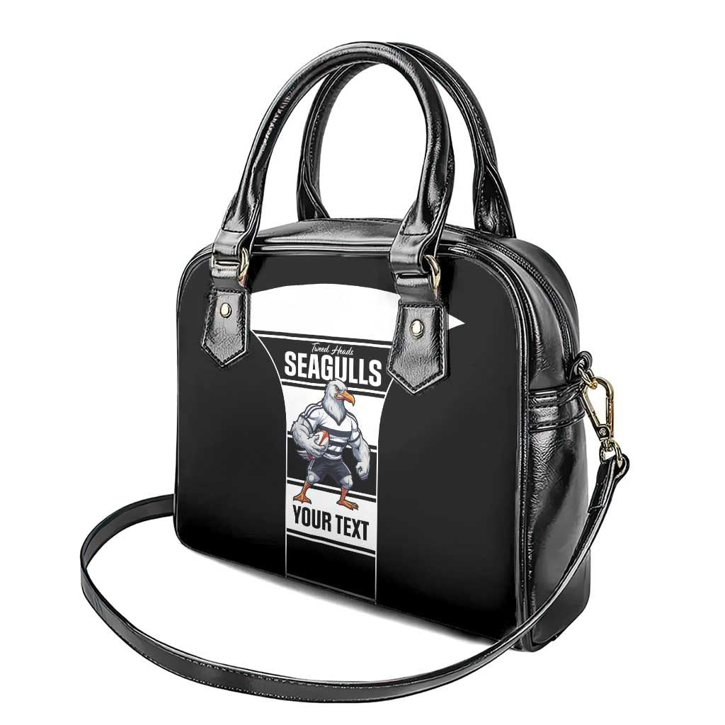 Tweed Heads Rugby Custom Shoulder Handbag Go Seagulls Mascot Sporty Style - Aussie Hoodie