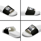 Tweed Heads Rugby Custom Slide Sandals Go Seagulls Mascot Sporty Style - Aussie Hoodie