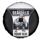 Tweed Heads Rugby Custom Spare Tire Cover Go Seagulls Mascot Sporty Style - Aussie Hoodie
