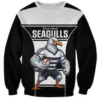 Tweed Heads Rugby Custom Sweatshirt Go Seagulls Mascot Sporty Style - Aussie Hoodie