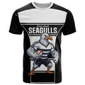 Tweed Heads Rugby Custom T Shirt Go Seagulls Mascot Sporty Style - Aussie Hoodie