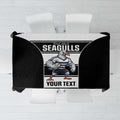 Tweed Heads Rugby Custom Tablecloth Go Seagulls Mascot Sporty Style - Aussie Hoodie