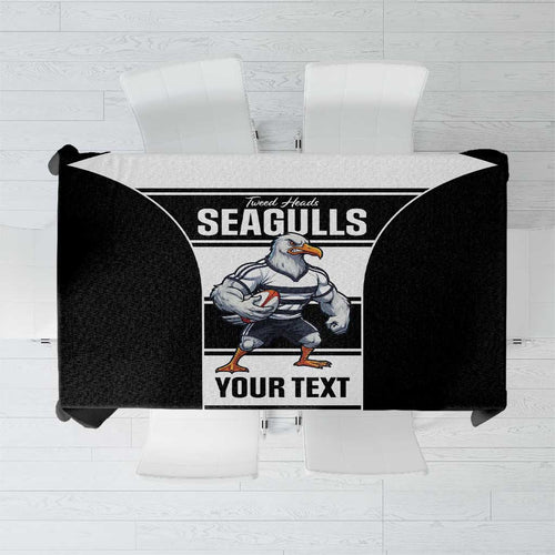 Tweed Heads Rugby Custom Tablecloth Go Seagulls Mascot Sporty Style - Aussie Hoodie