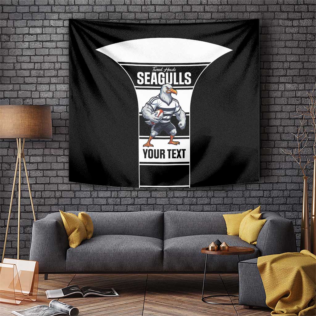 Tweed Heads Rugby Custom Tapestry Go Seagulls Mascot Sporty Style - Aussie Hoodie
