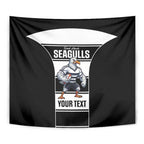 Tweed Heads Rugby Custom Tapestry Go Seagulls Mascot Sporty Style - Aussie Hoodie