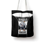 Tweed Heads Rugby Custom Tote Bag Go Seagulls Mascot Sporty Style - Aussie Hoodie