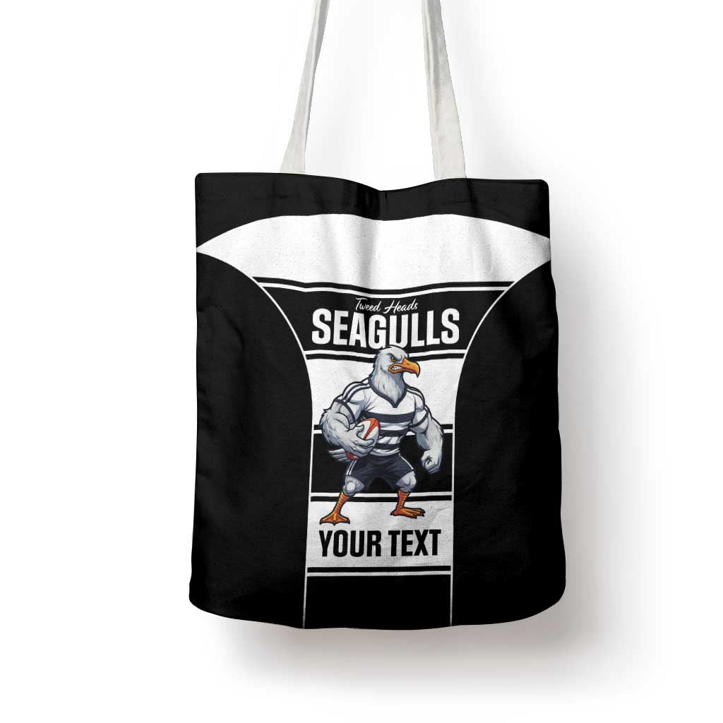 Tweed Heads Rugby Custom Tote Bag Go Seagulls Mascot Sporty Style - Aussie Hoodie