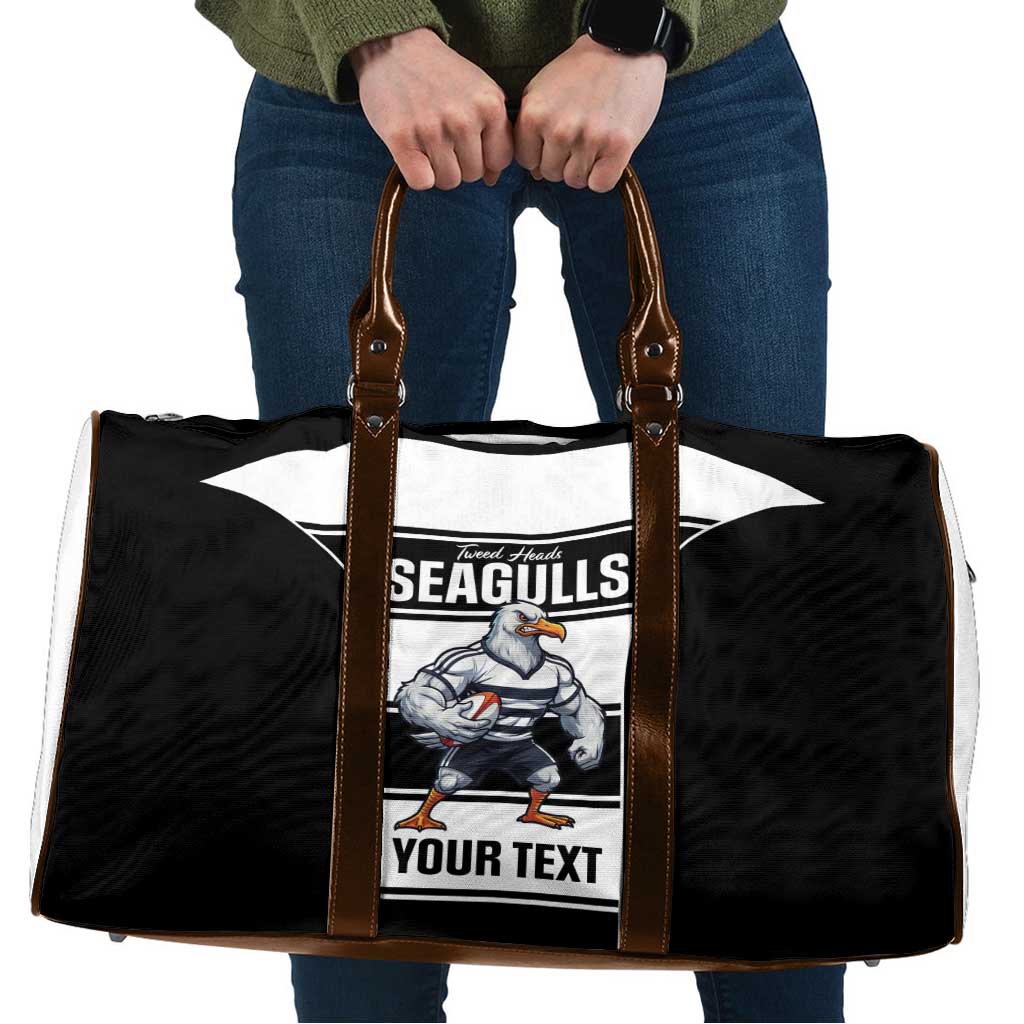 Tweed Heads Rugby Custom Travel Bag Go Seagulls Mascot Sporty Style - Aussie Hoodie