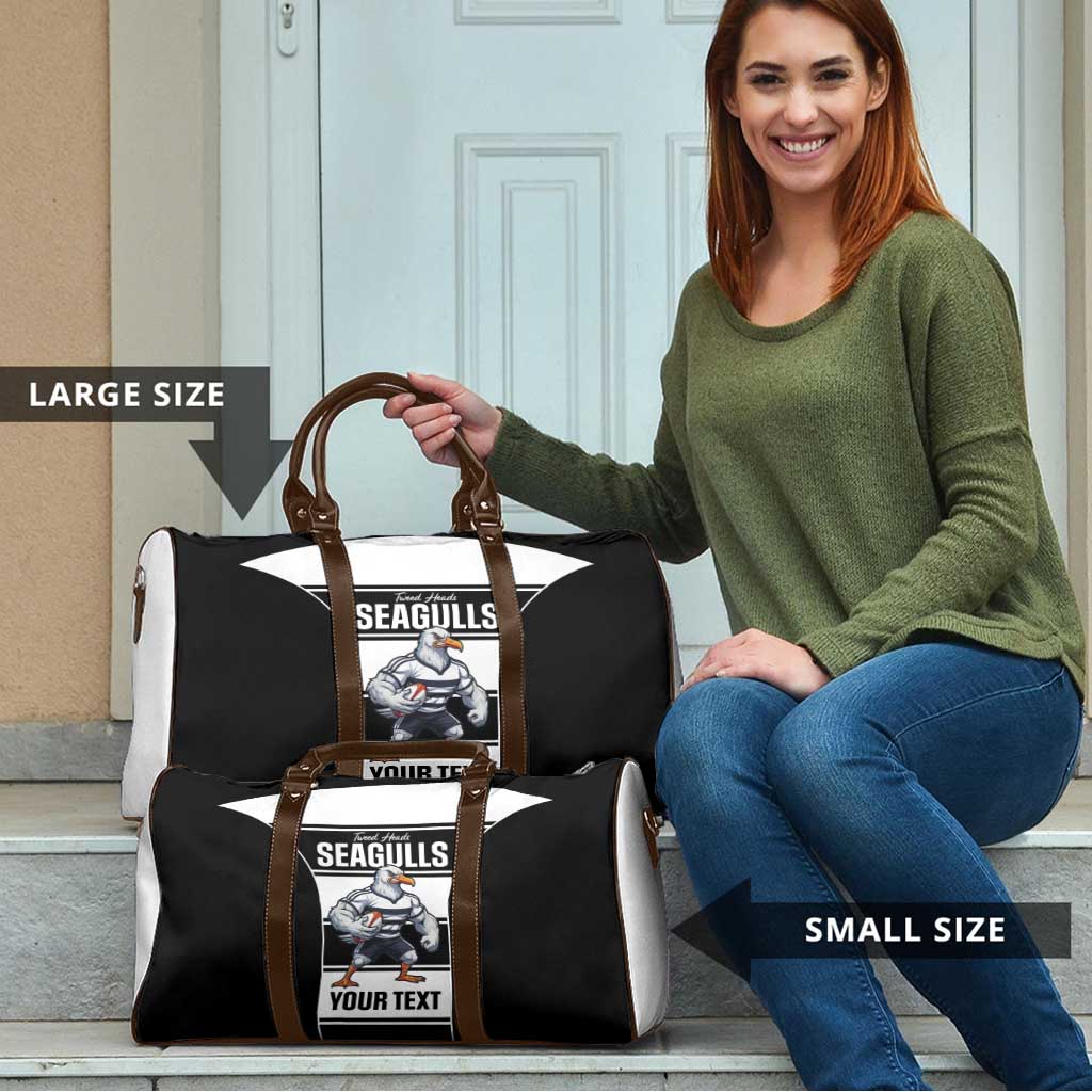 Tweed Heads Rugby Custom Travel Bag Go Seagulls Mascot Sporty Style - Aussie Hoodie