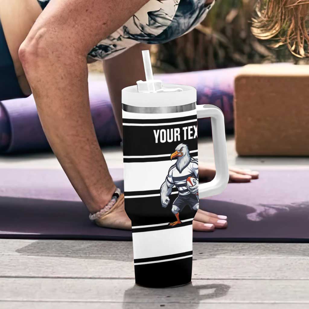 Tweed Heads Rugby Custom Tumbler With Handle Go Seagulls Mascot Sporty Style - Aussie Hoodie