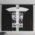 Tweed Heads Rugby Custom Window Curtain Go Seagulls Mascot Sporty Style - Aussie Hoodie
