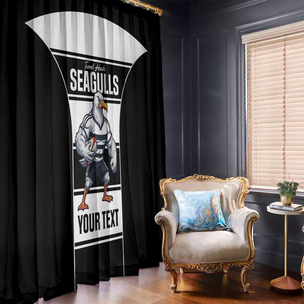 Tweed Heads Rugby Custom Window Curtain Go Seagulls Mascot Sporty Style - Aussie Hoodie