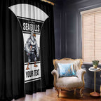 Tweed Heads Rugby Custom Window Curtain Go Seagulls Mascot Sporty Style - Aussie Hoodie