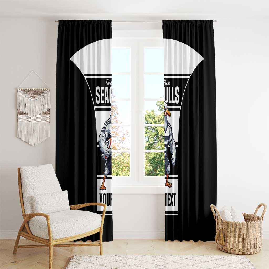 Tweed Heads Rugby Custom Window Curtain Go Seagulls Mascot Sporty Style - Aussie Hoodie