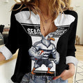 Tweed Heads Rugby Custom Women Casual Shirt Go Seagulls Mascot Sporty Style - Aussie Hoodie