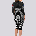 new-zealand-aotearoa-rugby-long-sleeve-bodycon-dress-nz-tiki-with-maori-fern-world-cup-black-version