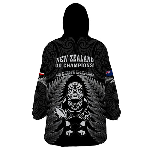 new-zealand-aotearoa-rugby-wearable-blanket-hoodie-nz-tiki-with-maori-fern-world-cup-black-version