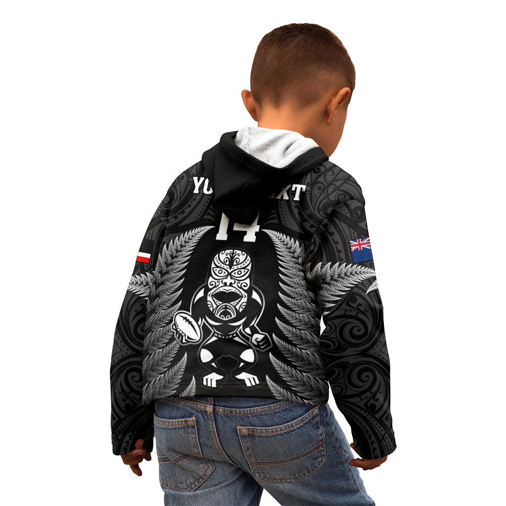 custom-new-zealand-aotearoa-rugby-kid-hoodie-nz-tiki-with-maori-fern-world-cup-black-version