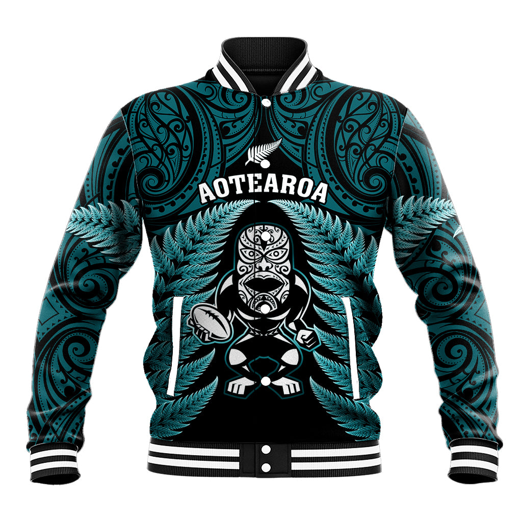 new-zealand-aotearoa-rugby-baseball-jacket-nz-tiki-with-maori-fern-world-cup-turquoise-version