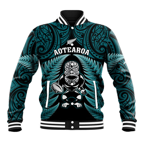 new-zealand-aotearoa-rugby-baseball-jacket-nz-tiki-with-maori-fern-world-cup-turquoise-version