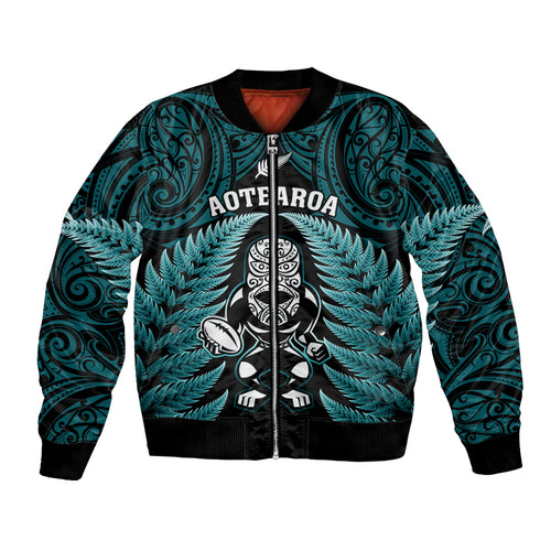 new-zealand-aotearoa-rugby-bomber-jacket-nz-tiki-with-maori-fern-world-cup-turquoise-version