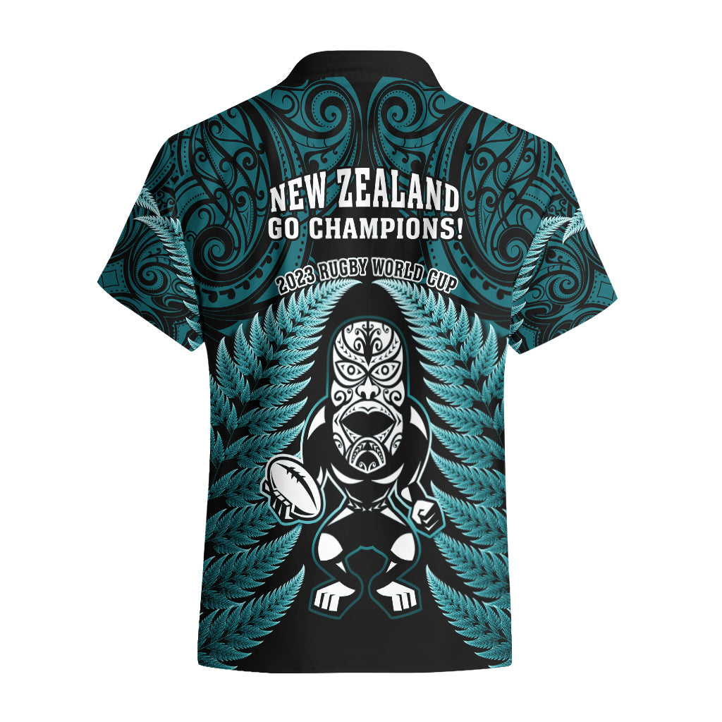 new-zealand-aotearoa-rugby-hawaiian-shirt-nz-tiki-with-maori-fern-world-cup-turquoise-version
