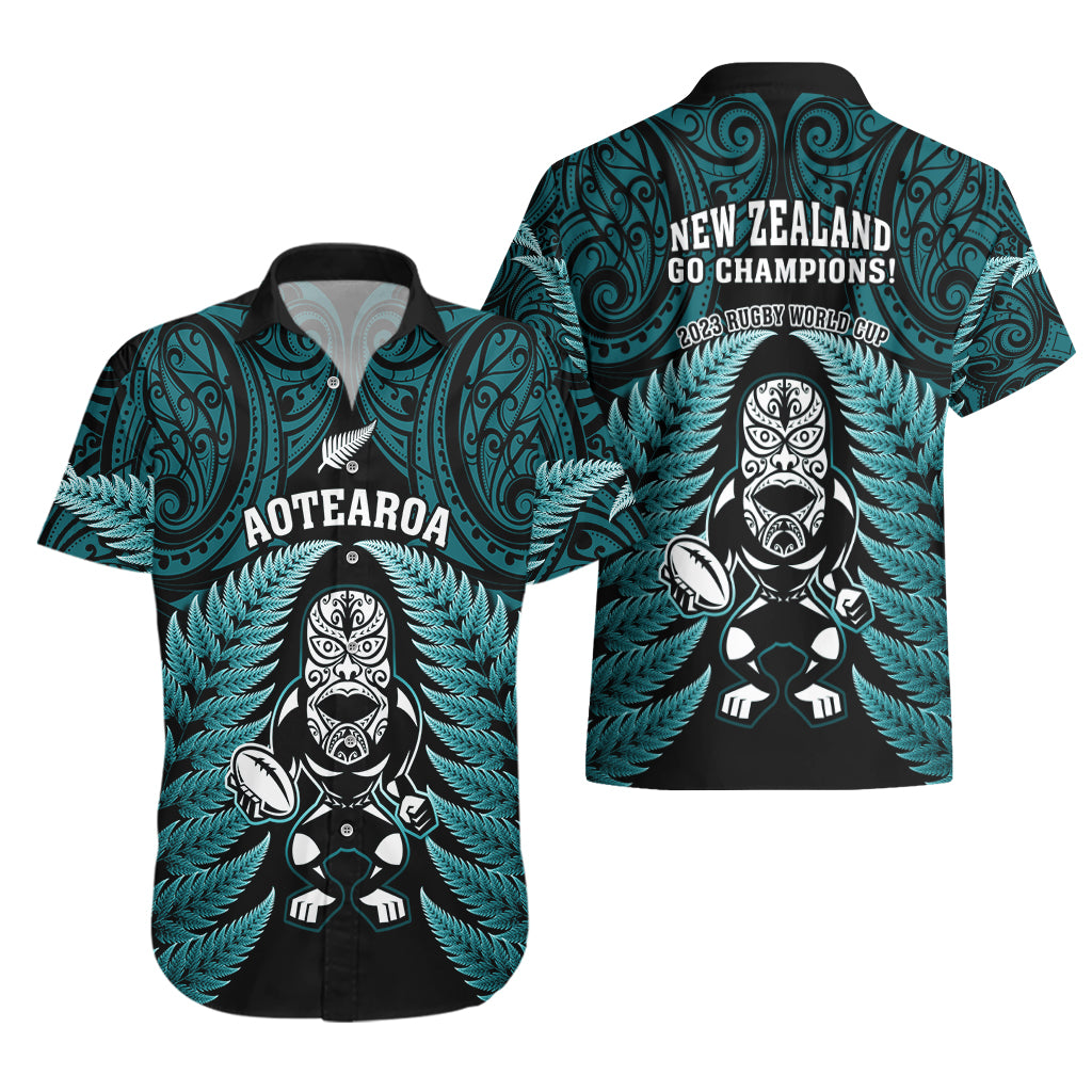 new-zealand-aotearoa-rugby-hawaiian-shirt-nz-tiki-with-maori-fern-world-cup-turquoise-version