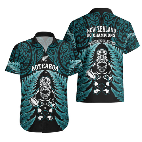 new-zealand-aotearoa-rugby-hawaiian-shirt-nz-tiki-with-maori-fern-world-cup-turquoise-version