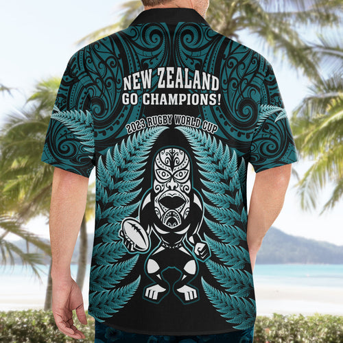 new-zealand-aotearoa-rugby-hawaiian-shirt-nz-tiki-with-maori-fern-world-cup-turquoise-version