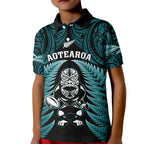 new-zealand-aotearoa-rugby-kid-polo-shirt-nz-tiki-with-maori-fern-world-cup-turquoise-version