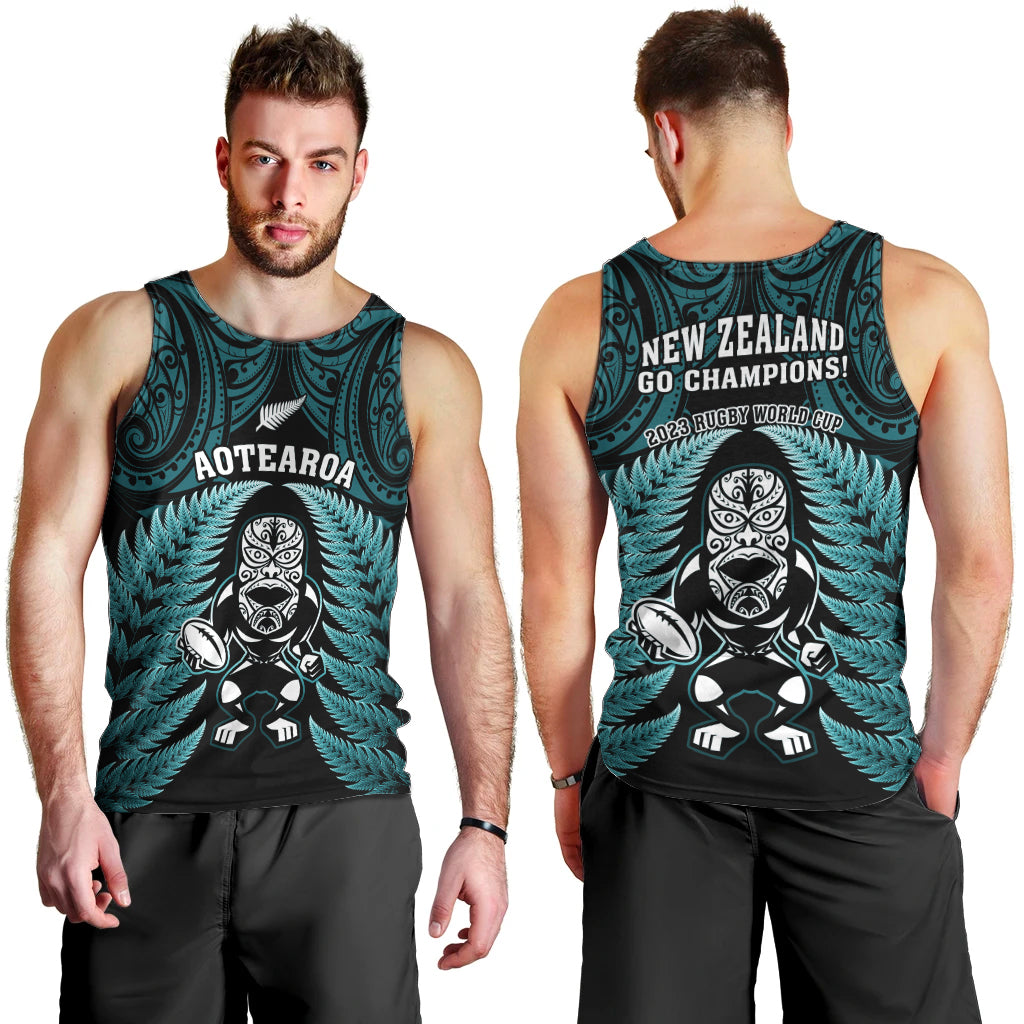 new-zealand-aotearoa-rugby-men-tank-top-nz-tiki-with-maori-fern-world-cup-turquoise-version