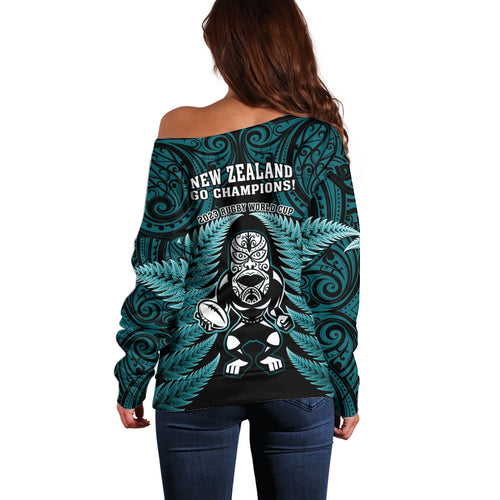 new-zealand-aotearoa-rugby-off-shoulder-sweater-nz-tiki-with-maori-fern-world-cup-turquoise-version