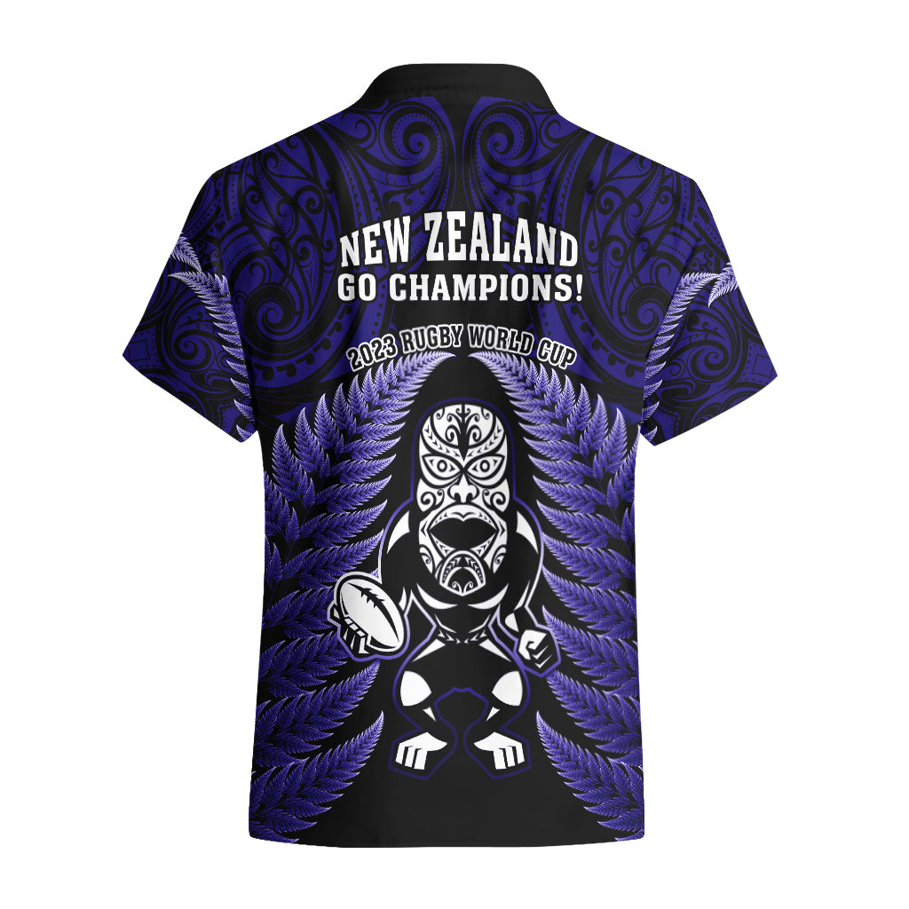 new-zealand-aotearoa-rugby-hawaiian-shirt-nz-tiki-with-maori-fern-world-cup-blue-version