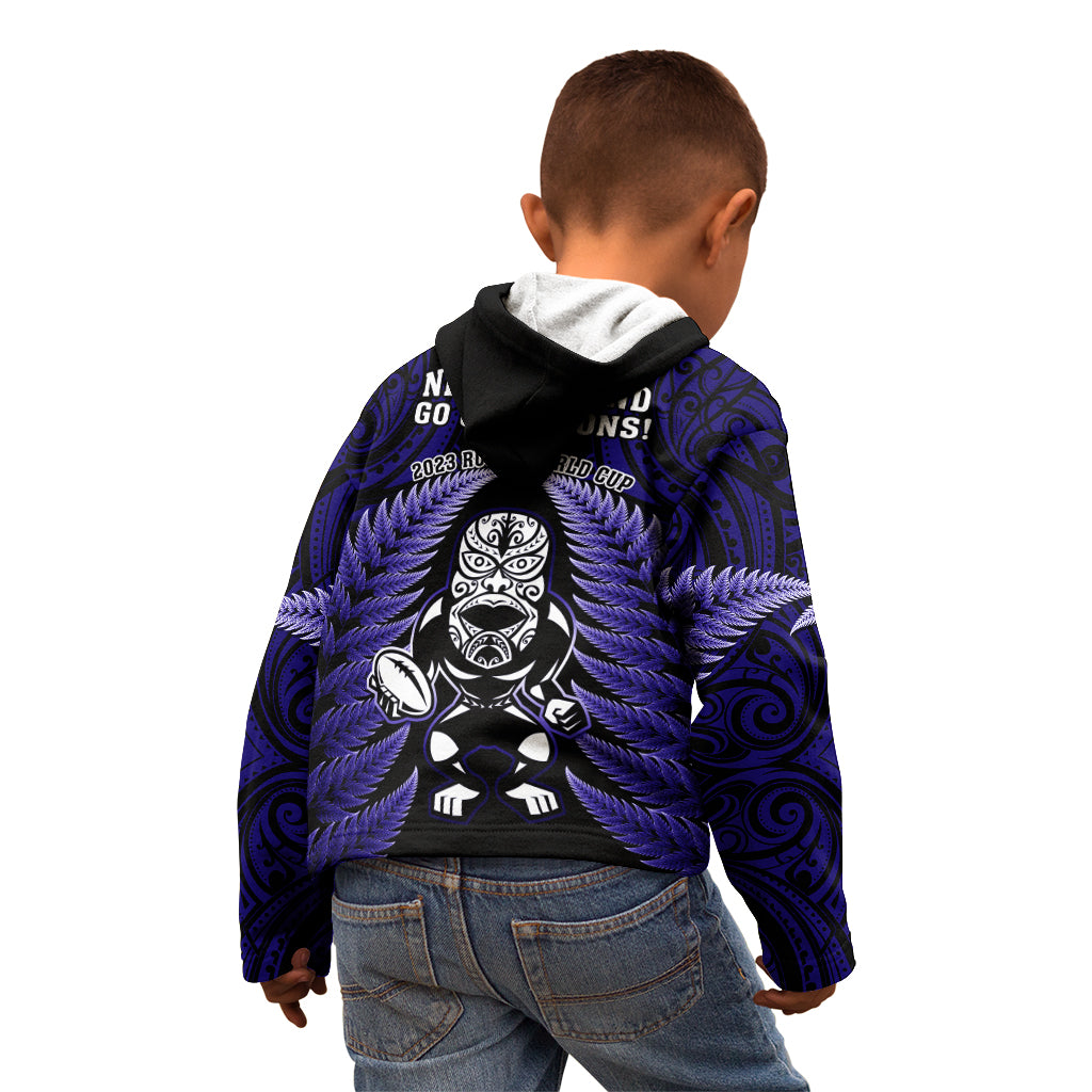 new-zealand-aotearoa-rugby-kid-hoodie-nz-tiki-with-maori-fern-world-cup-blue-version