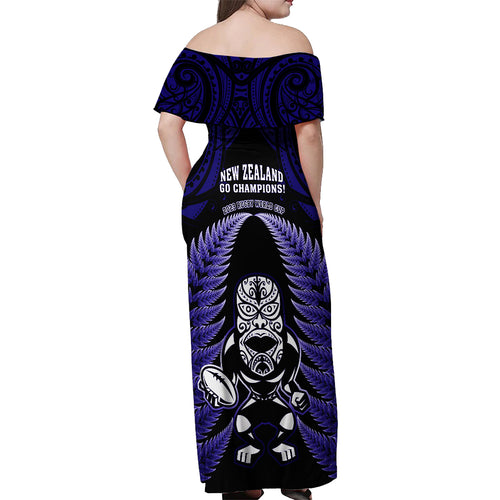 new-zealand-aotearoa-rugby-off-shoulder-maxi-dress-nz-tiki-with-maori-fern-world-cup-blue-version
