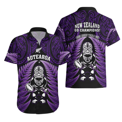 new-zealand-aotearoa-rugby-hawaiian-shirt-nz-tiki-with-maori-fern-world-cup-purple-version