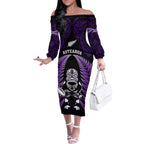 new-zealand-aotearoa-rugby-off-the-shoulder-long-sleeve-dress-nz-tiki-with-maori-fern-world-cup-purple-version