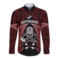 new-zealand-aotearoa-rugby-long-sleeve-button-shirt-nz-tiki-with-maori-fern-world-cup-red-version