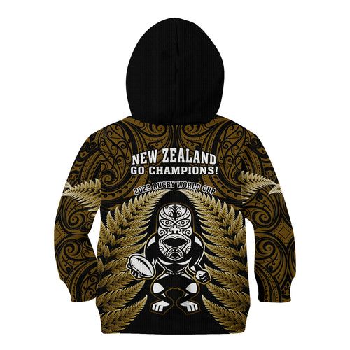 new-zealand-aotearoa-rugby-kid-hoodie-nz-tiki-with-maori-fern-world-cup-gold-version