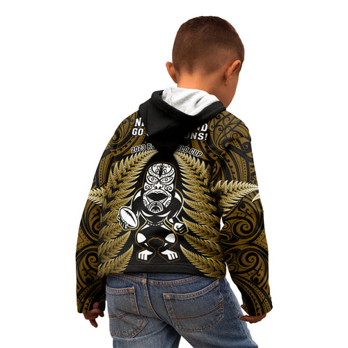 new-zealand-aotearoa-rugby-kid-hoodie-nz-tiki-with-maori-fern-world-cup-gold-version