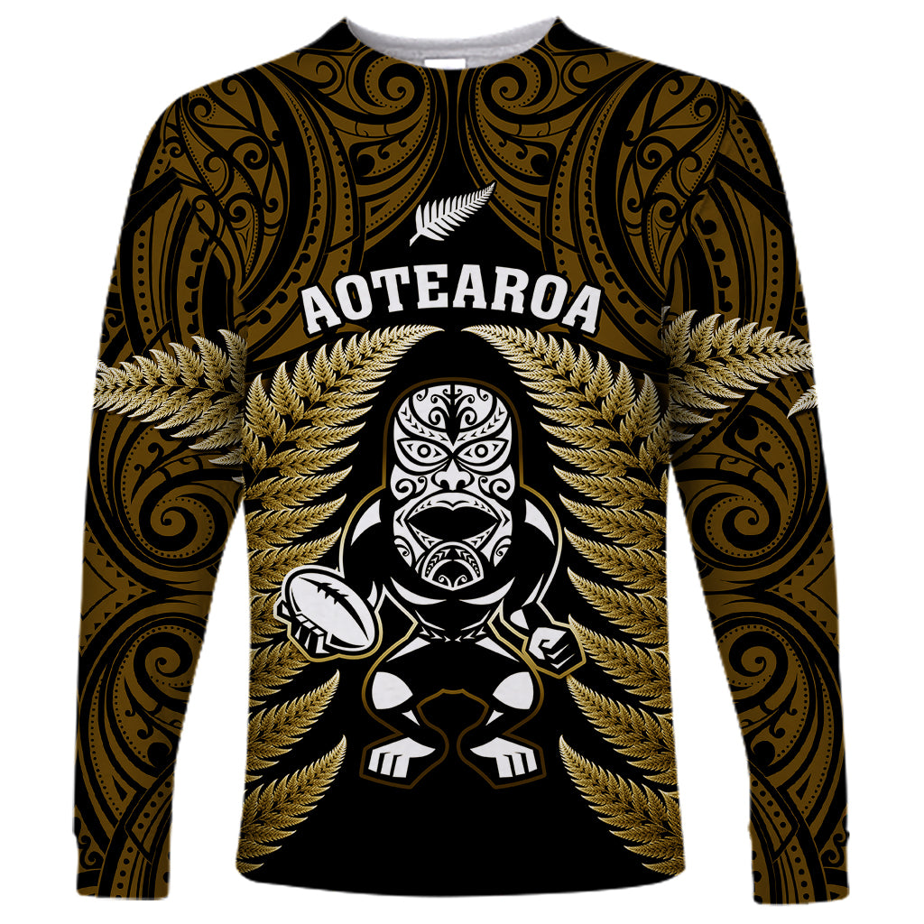 new-zealand-aotearoa-rugby-long-sleeve-shirt-nz-tiki-with-maori-fern-world-cup-gold-version