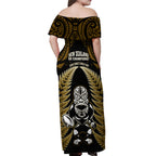 new-zealand-aotearoa-rugby-off-shoulder-maxi-dress-nz-tiki-with-maori-fern-world-cup-gold-version