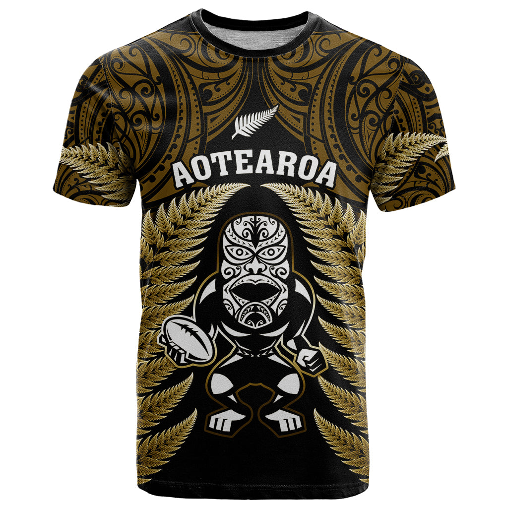 new-zealand-aotearoa-rugby-t-shirt-nz-tiki-with-maori-fern-world-cup-gold-version