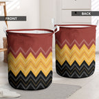 Kaokao Maori Tukutuku Inspired New Zealand Laundry Basket