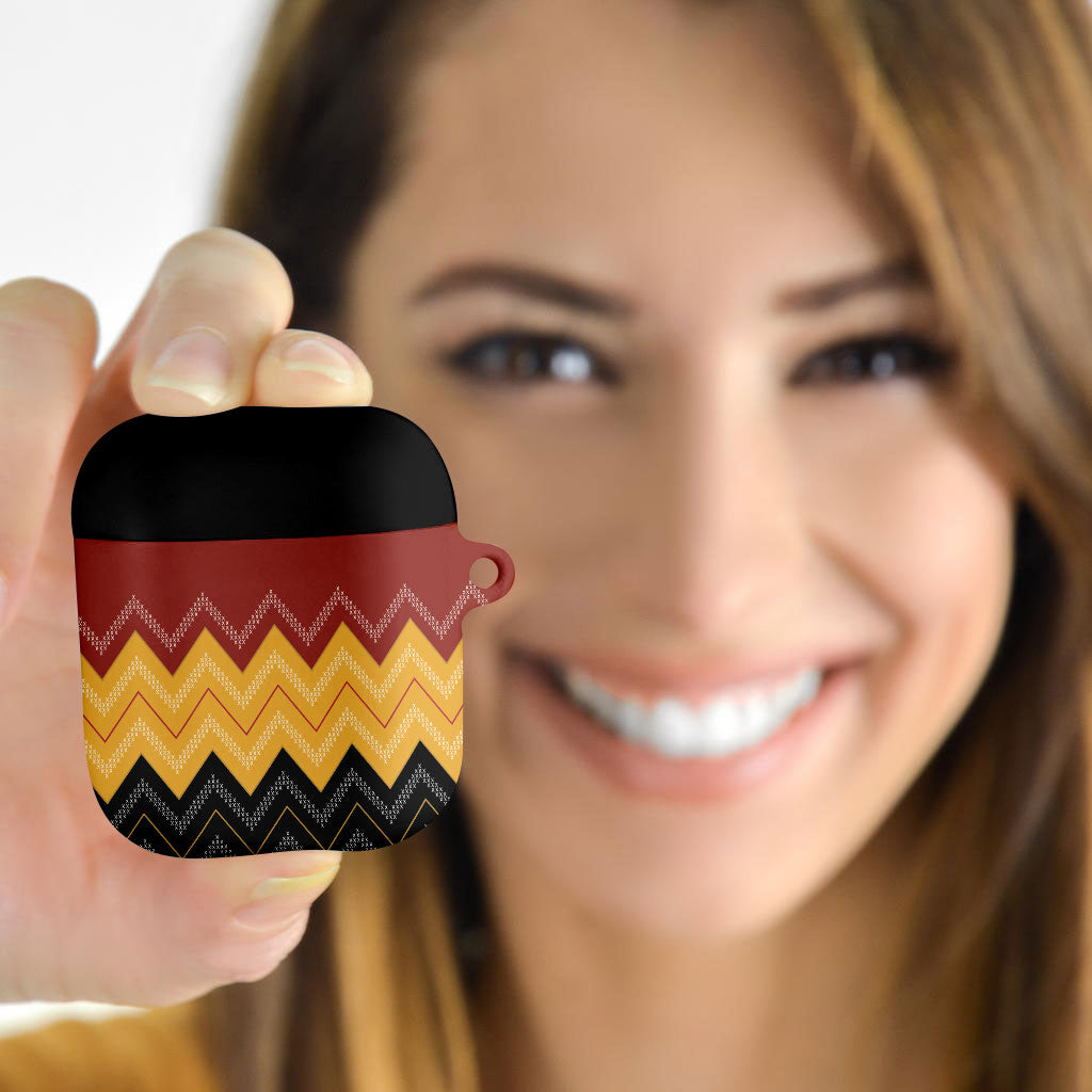 Kaokao Maori Tukutuku Inspired New Zealand AirPods Case