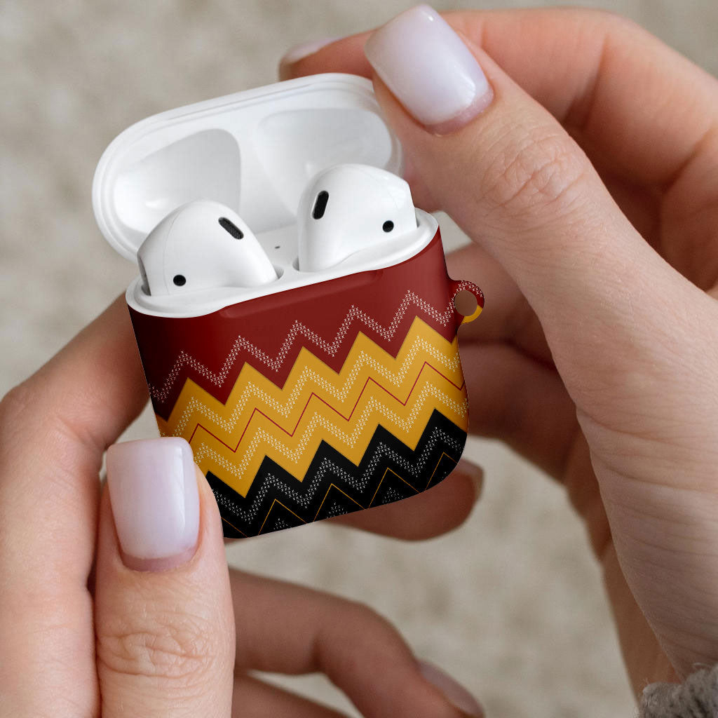 Kaokao Maori Tukutuku Inspired New Zealand AirPods Case