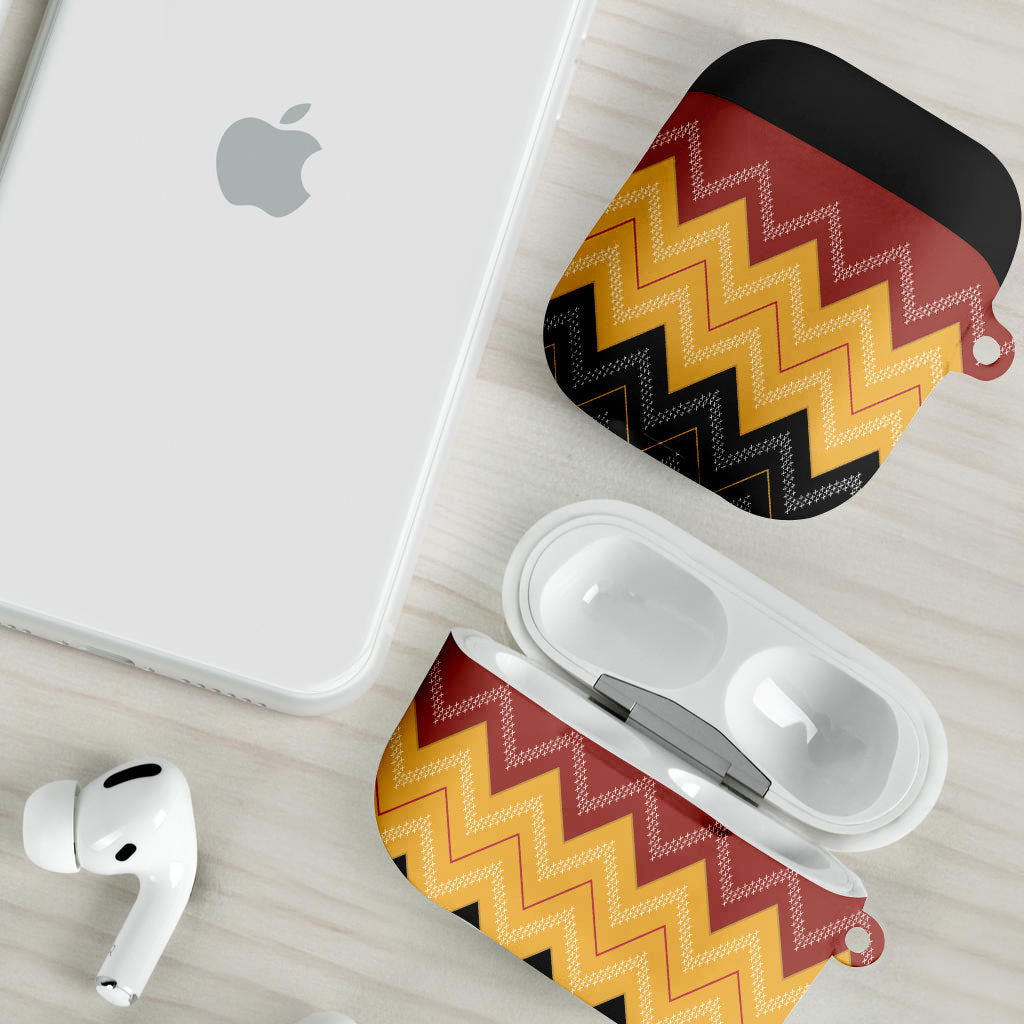 Kaokao Maori Tukutuku Inspired New Zealand AirPods Case