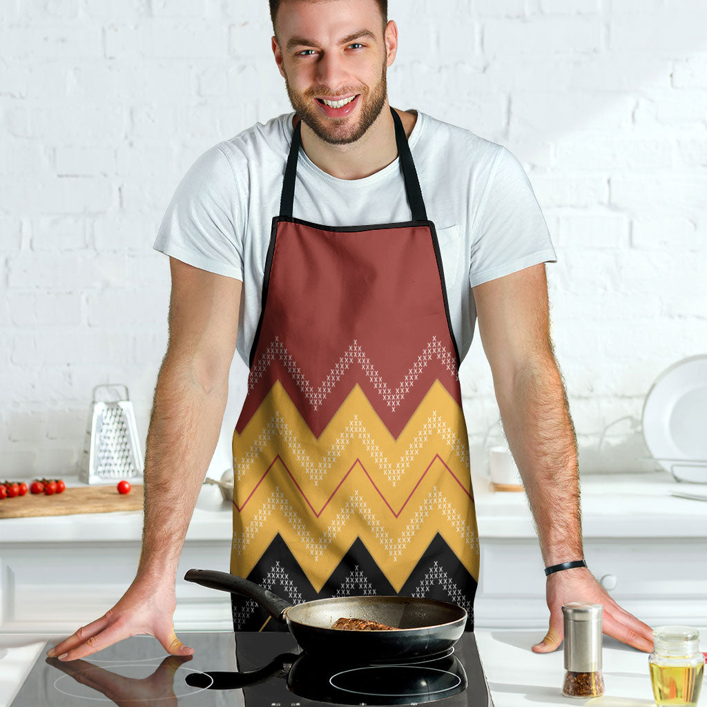 Kaokao Maori Tukutuku Inspired New Zealand Apron