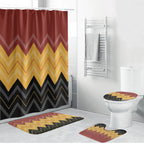 Kaokao Maori Tukutuku Inspired New Zealand Bathroom Set