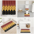 Kaokao Maori Tukutuku Inspired New Zealand Bathroom Set